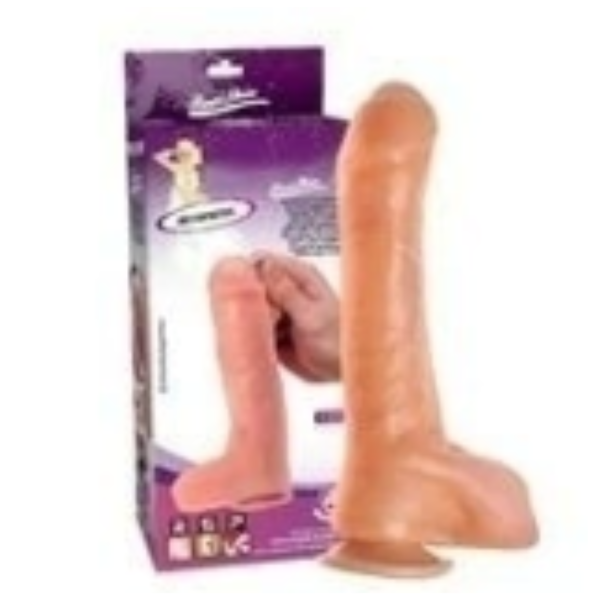 Dildo Consolador Pellizcable Uncut 16x4,5cm