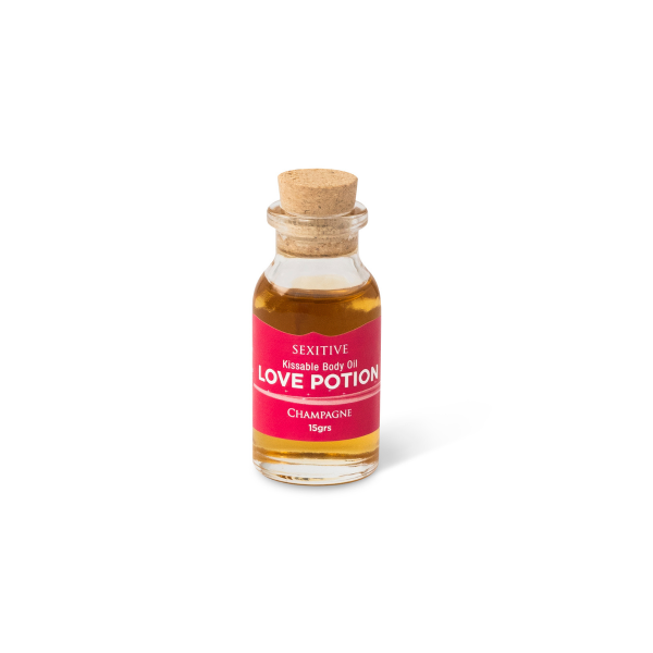 Aceite Comestible Mini Love Potion sabor a Champagne 15gr