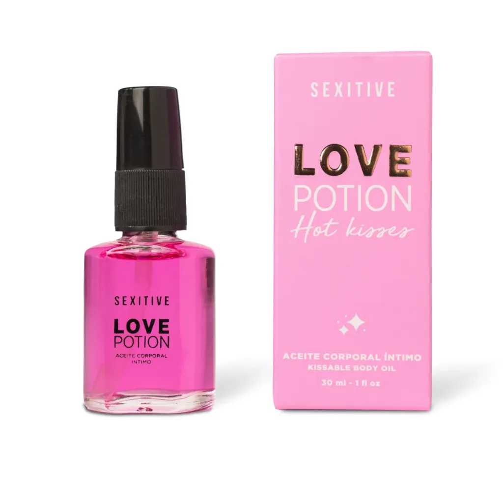Aceite para masajes Comestible Love Potion sabor a Frutos Rojos 30ml