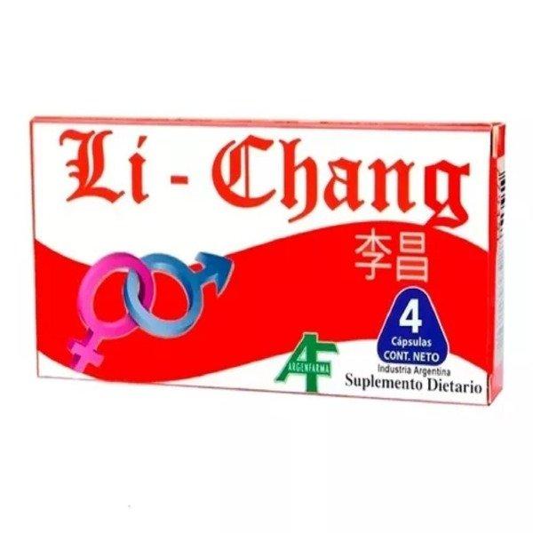 Vigorizante en cápsulas Li-Chang x4