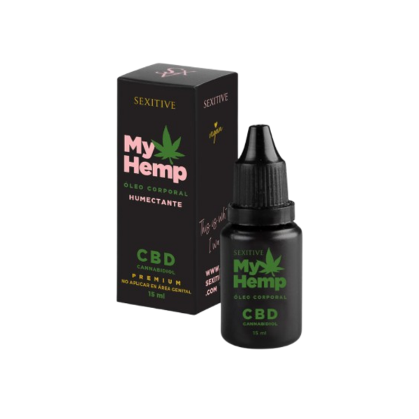 Oleo Corporal Sensual My Hemp con CBD  15ml