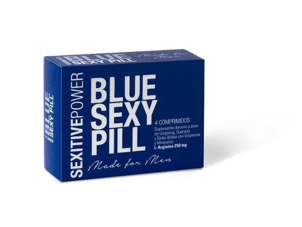Vigorizante en cápsulas Blue sexy pill