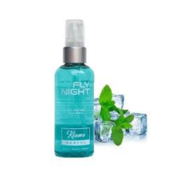 Gel Lubricante comestible Kisses Fly Night sabor a Menta 100ml