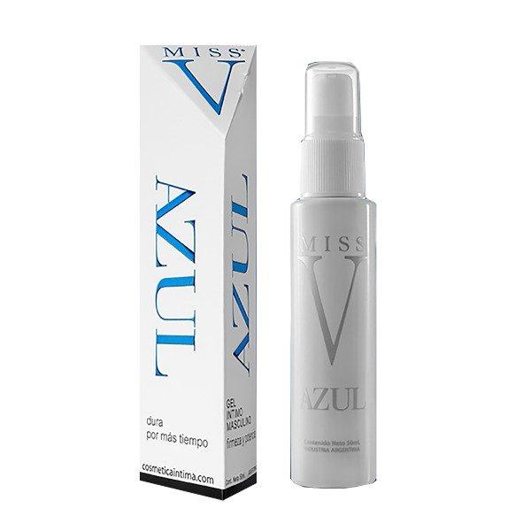 Gel Miss V Azul Potenciador masculino 50ml