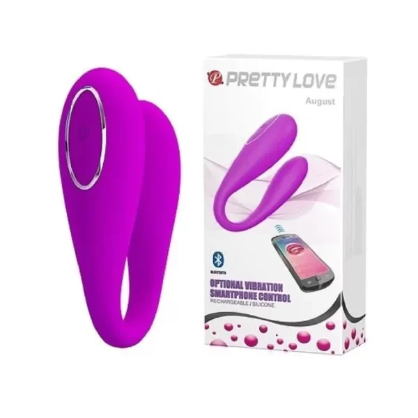 Vibrador August Pretty Love con APP