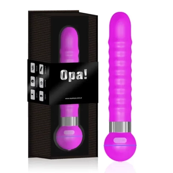 Vibrador vaginal - anal OPA! Nerina con Bluetooth