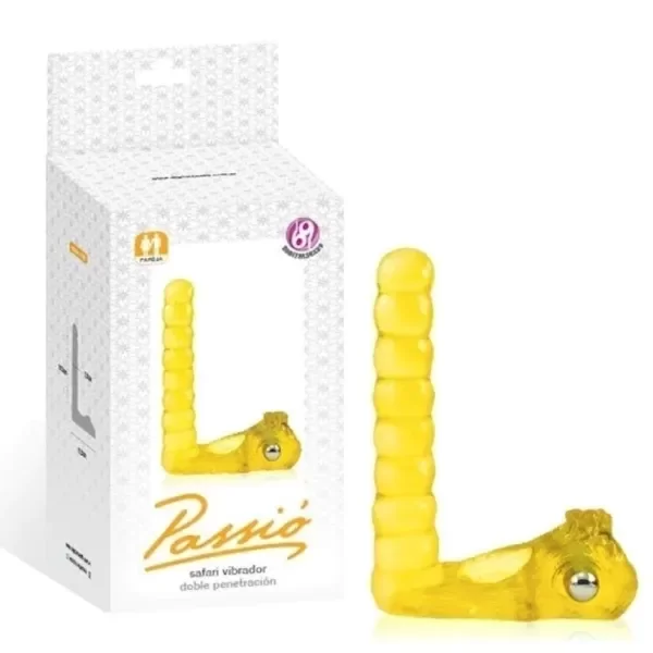 Anillo peneano Safari Triple estimulador con vibrador