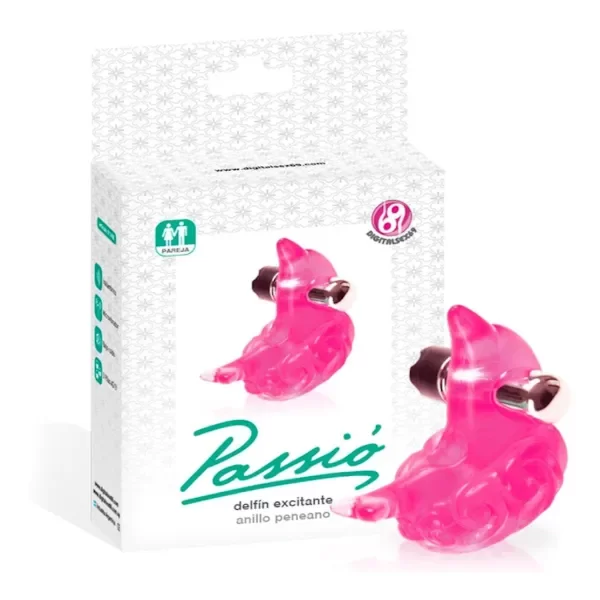 Anillo peneano Delfín Passió con vibrador