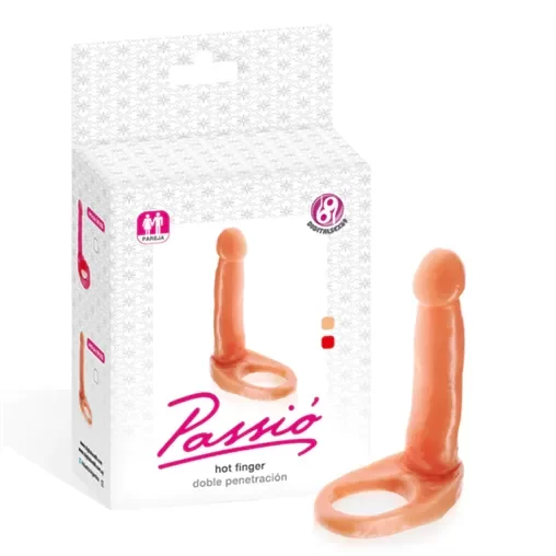 Anillo peneano Hot Finger Chico doble penetración