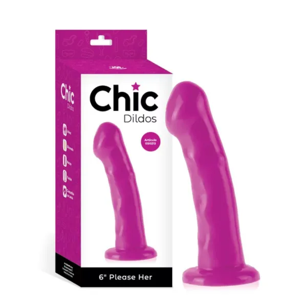 Consolador Dildo 6" Please-Her 15,2x3,8cm