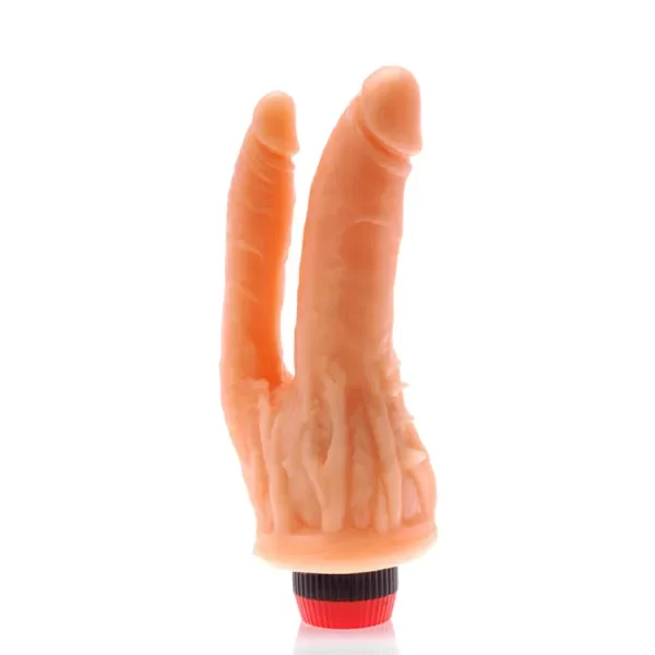 Consolador Doble M con vibrador