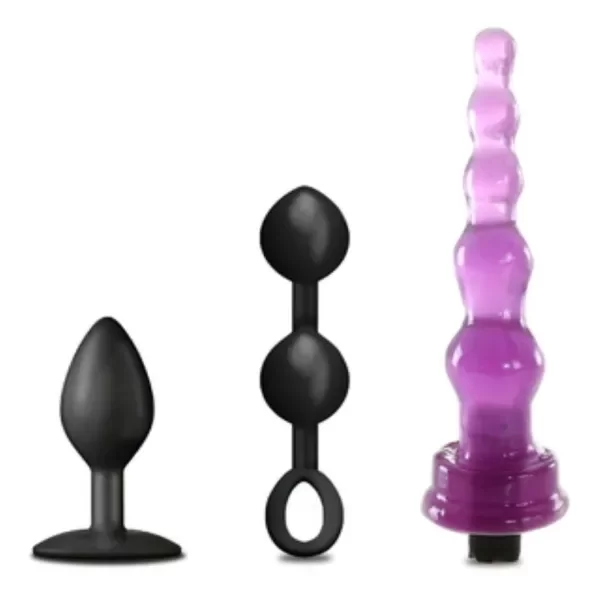 Kit de 3 Plugs anales
