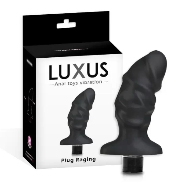 Plug anal con vibrador Lexus Raging 11x4cm
