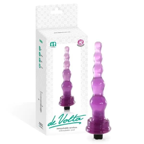 Plug anal Inexpulsable con vibrador 16cm