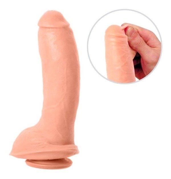 Dildo Consolador Pellizcable Jeff Striker 19x4,5cm