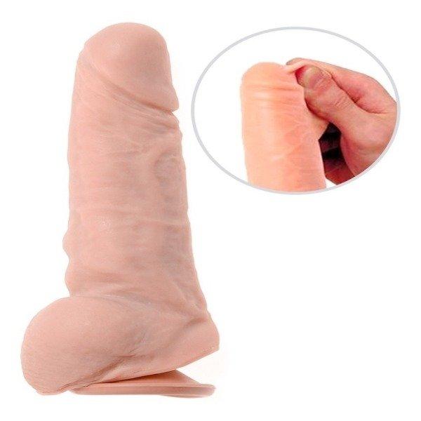 Dildo Consolador Pellizcable Aiden Shaw 18x5cm