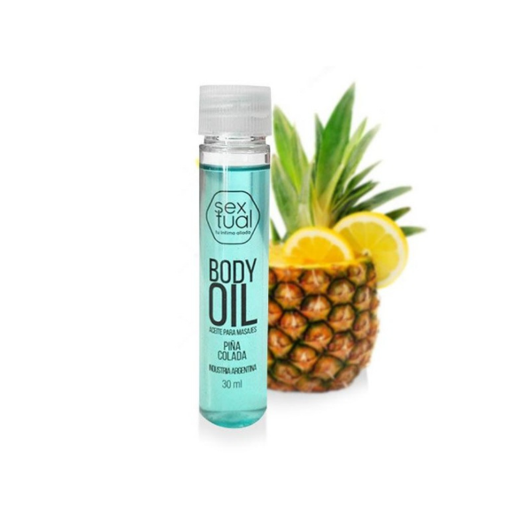Aceite para masajes Sextual comestible sabor a Piña Colada 30ml