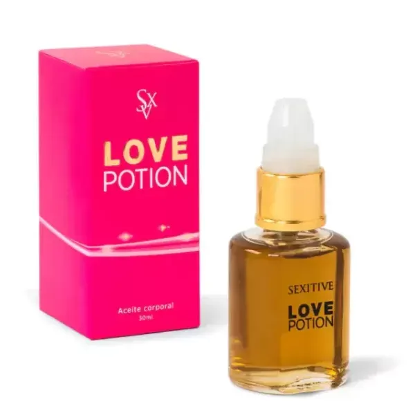 Aceite para masajes Love Potion comestible sabor a Champagne 30ml
