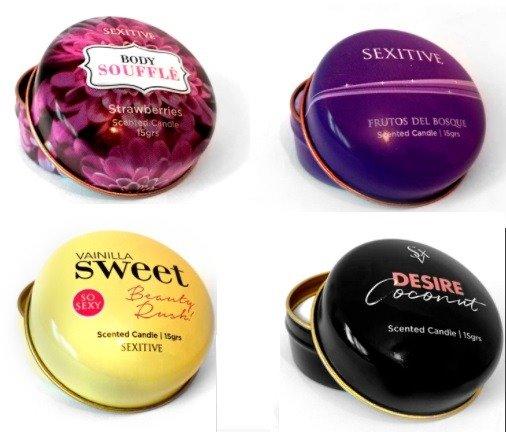 Velas para dar masajes 15gr