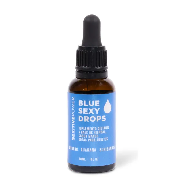Vigorizante en gotas Blue sexy Drops 20ml