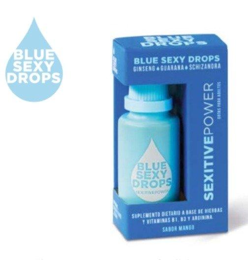 Vigorizante en gotas Blue sexy Drops 20ml
